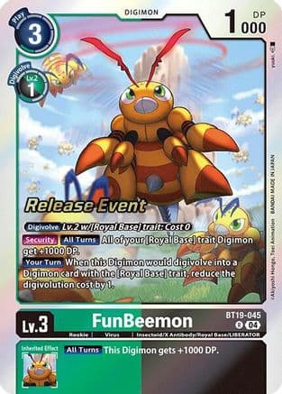 FunBeemon - BT19-045 — Release Special Booster 2.0 Celebration Event Cards