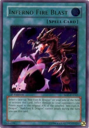 Inferno Fire Blast (UTR) — Yu-Gi-Oh! card