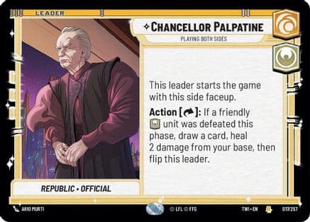 Chancellor Palpatine - Playing Both Sides — Twilight of the Republic