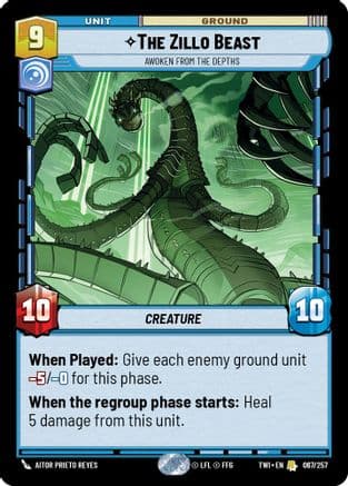 The Zillo Beast - Awoken From The Depths — Twilight of the Republic