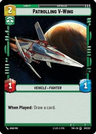 Patrolling V-Wing — Twilight of the Republic