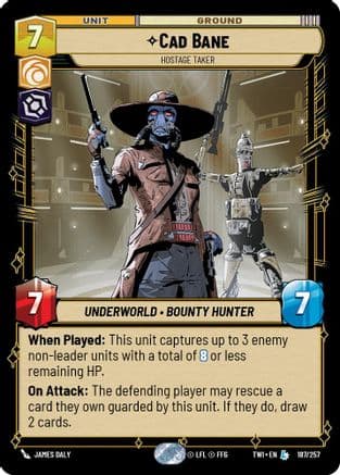 Cad Bane - Hostage Taker — Twilight of the Republic