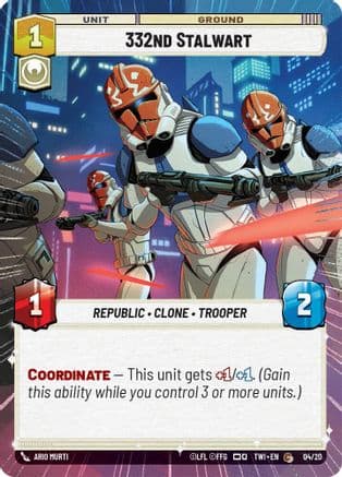 332nd Stalwart (Hyperspace) — Twilight of the Republic: Weekly Play Promos