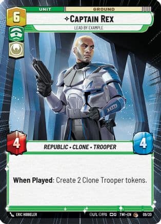 Captain Rex - Lead by Example (Hyperspace) — Twilight of the Republic: Weekly Play Promos