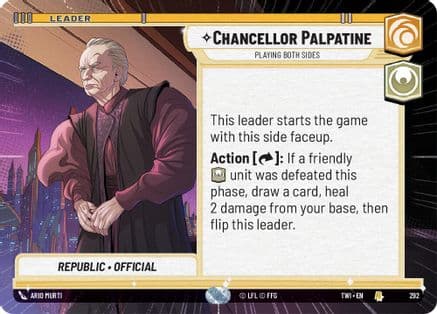 Chancellor Palpatine - Playing Both Sides (Hyperspace) — Twilight of the Republic