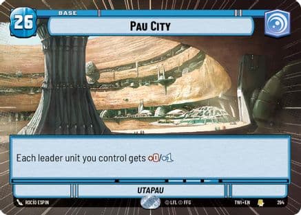 Pau City (Hyperspace) — Twilight of the Republic