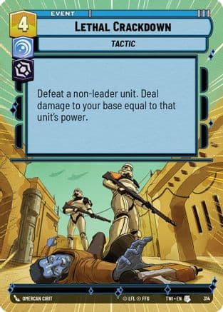 Lethal Crackdown (Hyperspace) — Twilight of the Republic