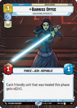 Barriss Offee - Unassuming Apprentice (Hyperspace) — Twilight of the Republic