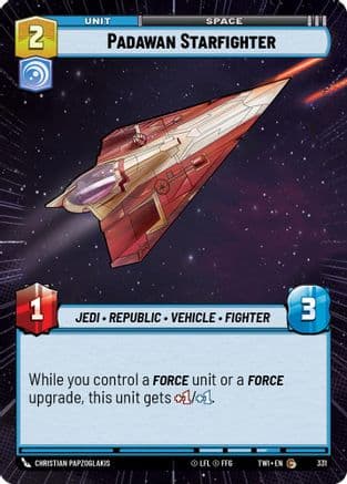 Padawan Starfighter (Hyperspace) — Twilight of the Republic
