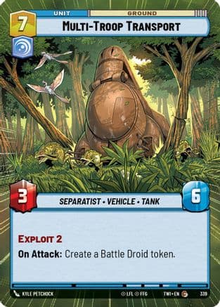 Multi-Troop Transport (Hyperspace) — Twilight of the Republic