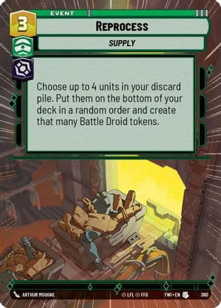 Reprocess (Hyperspace) — Twilight of the Republic