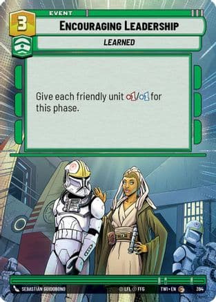 Encouraging Leadership (Hyperspace) — Twilight of the Republic