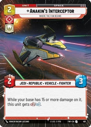 Anakin's Interceptor - Where the Fun Begins (Hyperspace) — Twilight of the Republic