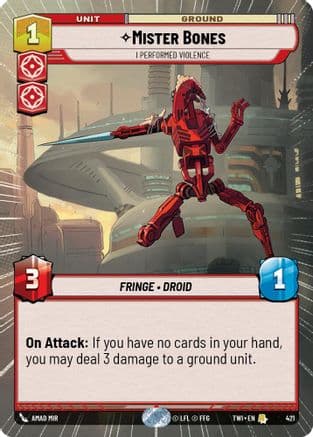 Mister Bones - I Performed Violence (Hyperspace) — Twilight of the Republic