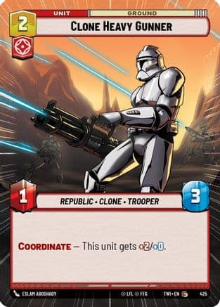 Clone Heavy Gunner (Hyperspace) — Twilight of the Republic