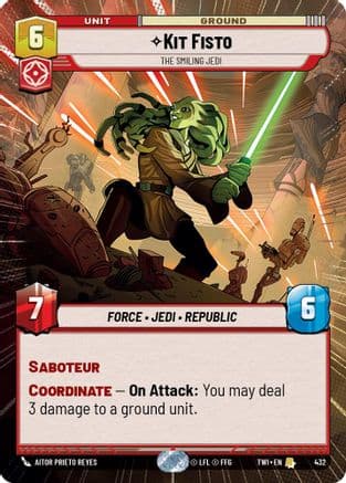 Kit Fisto - The Smiling Jedi (Hyperspace) — Twilight of the Republic