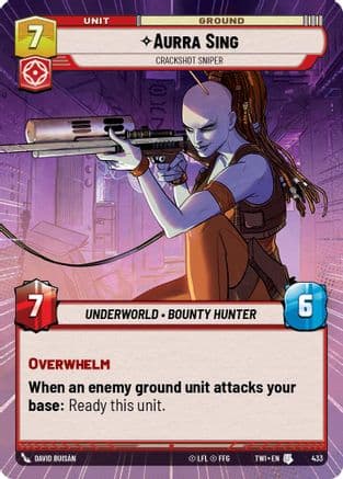 Aurra Sing - Crackshot Sniper (Hyperspace) — Twilight of the Republic