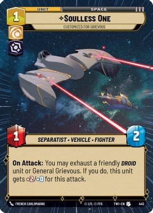Soulless One - Customized for Grievous (Hyperspace) — Twilight of the Republic