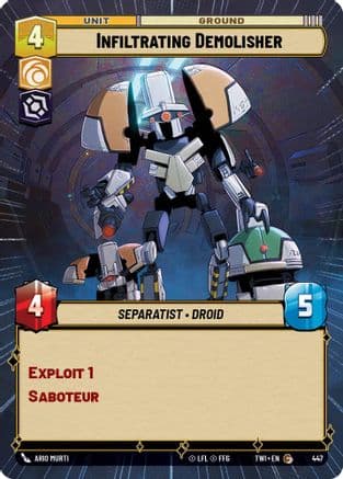 Infiltrating Demolisher (Hyperspace) — Twilight of the Republic