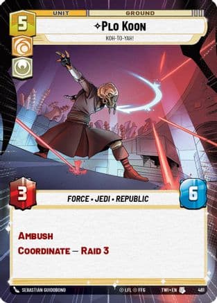 Plo Koon - Koh-to-yah! (Hyperspace) — Twilight of the Republic