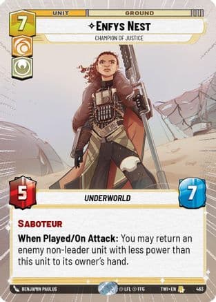 Enfys Nest - Champion of Justice (Hyperspace) — Twilight of the Republic