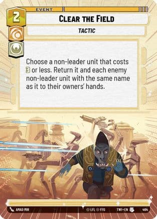 Clear the Field (Hyperspace) — Twilight of the Republic