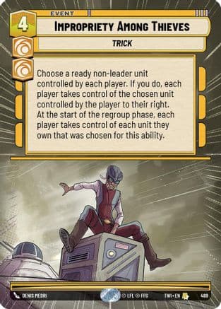 Impropriety Among Thieves (Hyperspace) — Twilight of the Republic