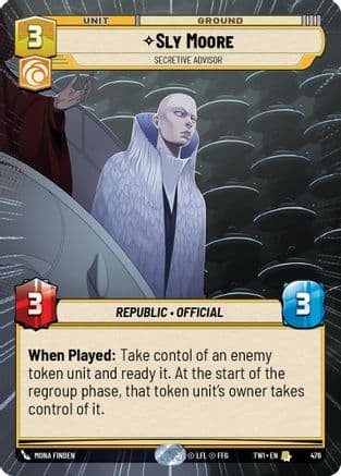Sly Moore - Secretive Advisor (Hyperspace) — Twilight of the Republic