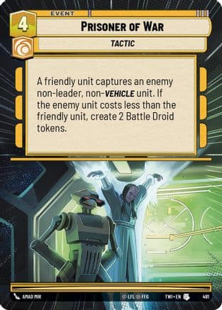 Prisoner of War (Hyperspace) — Twilight of the Republic