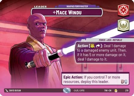 Mace Windu - Vaapad Form Master (Showcase) — Twilight of the Republic