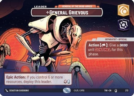 General Grievous - General of the Droid Armies (Showcase) — Twilight of the Republic