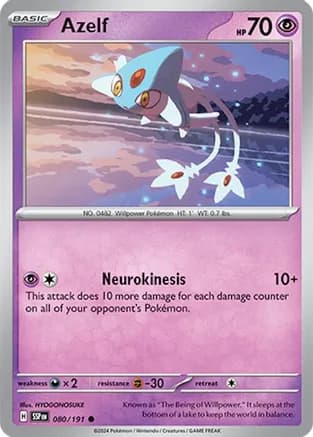 Azelf — SV08: Surging Sparks