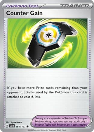 Counter Gain — SV08: Surging Sparks Pokémon TCG card by Ryuta Fuse