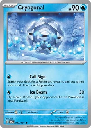 Cryogonal — SV08: Surging Sparks