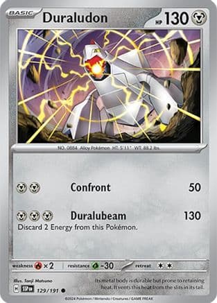 Duraludon — SV08: Surging Sparks Pokémon TCG card by kawayoo