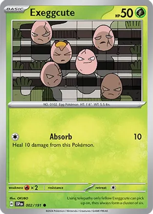 Exeggcute - 002/191 — SV08: Surging Sparks