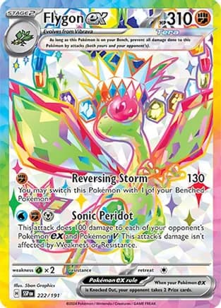 Flygon ex - 222/191 — SV08: Surging Sparks