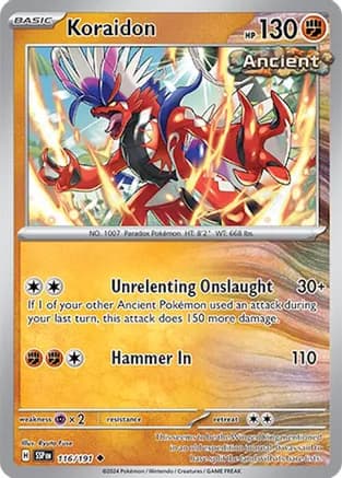 Koraidon — SV08: Surging Sparks
