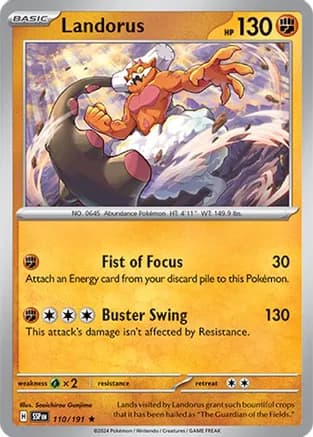 Landorus — SV08: Surging Sparks