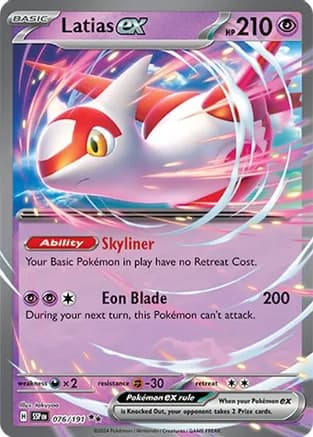 Latias ex - 076/191 — SV08: Surging Sparks