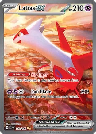 Latias ex - 239/191 — Pokémon TCG card