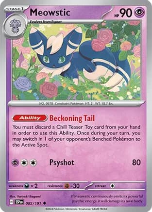 Meowstic — SV08: Surging Sparks