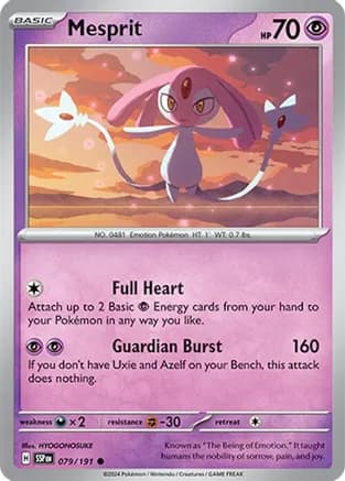 Mesprit - 079/191 — SV08: Surging Sparks