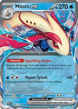 Milotic ex - 042/191 — SV08: Surging Sparks