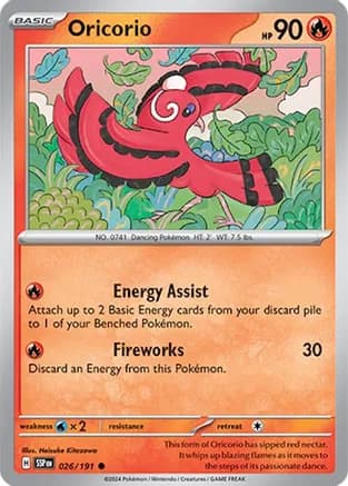 Oricorio - 026/191 — SV08: Surging Sparks