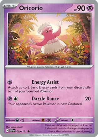 Oricorio - 089/191 — SV08: Surging Sparks