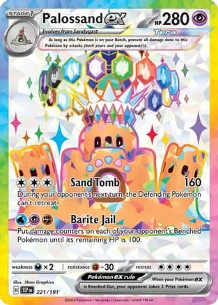 Palossand ex - 221/191 — SV08: Surging Sparks