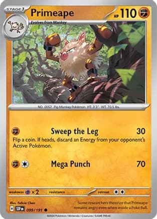Primeape — SV08: Surging Sparks