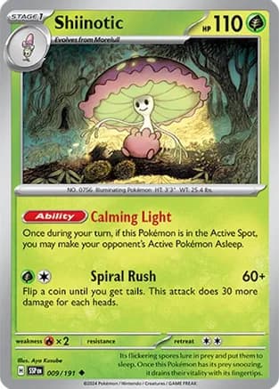 Shiinotic - 009/191 — SV08: Surging Sparks
