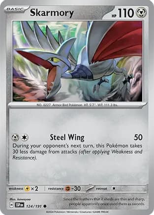 Skarmory - 124/191 — SV08: Surging Sparks